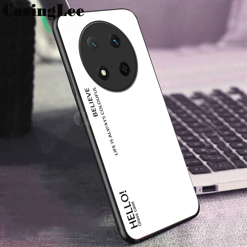 For%20Honor%20X9C%20Case%20Gradient%20Mirror%20Tempered%20Glass%20Protector%20Hard%20For%20Honor%20X9C%205G%20Back%20cover%20Phone%20Cases%20-%20Image%203