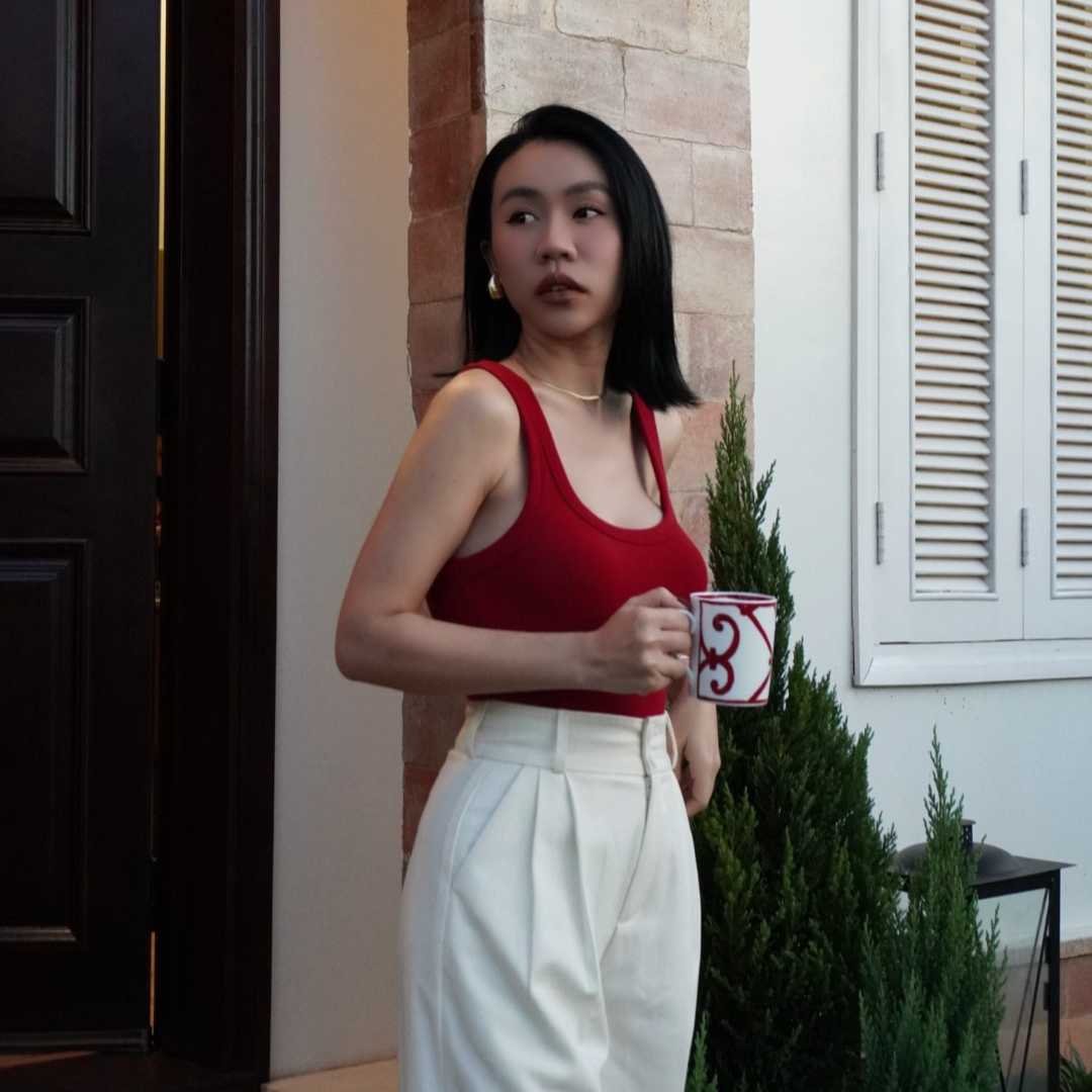 Áo ba lỗ trơn BASIC DOLLY TOP