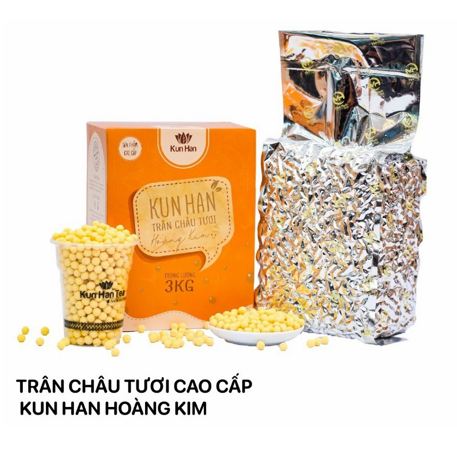 Trân châu Kunhan Minh Hạnh bịch 3kg