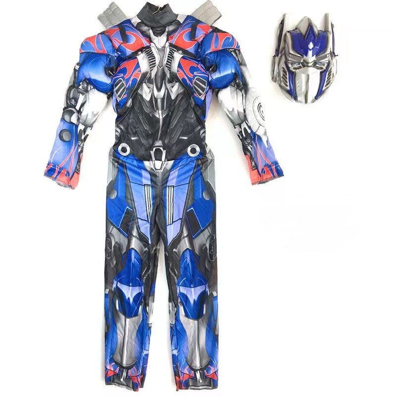 HomeSik Kids Muscle Costume Child Cosplay Hornet Optimus Prime Iron Man ...