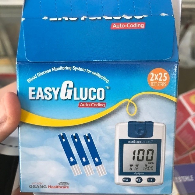 ✅ Que Thử Đường Huyết Easy Gluco | (Date Xa) | (Chính hãng Osang Healthcare - Hàn Quốc) -VT0764 - Y Tế Vạn Thành
