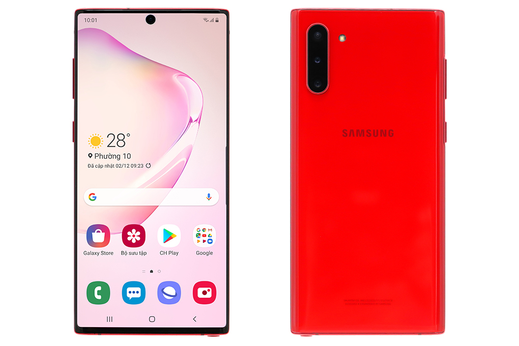 Điện thoại Samsung Galaxy Note10 (Ram 8Gb/ Rom 256GB) Quốc tế- tại Bmobile