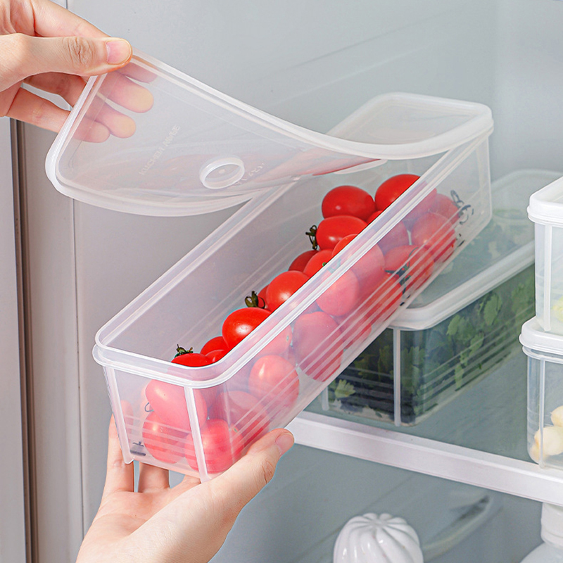Noodle Storage Box Plastic Spaghetti Preservation Box Food Holder Fresh ...