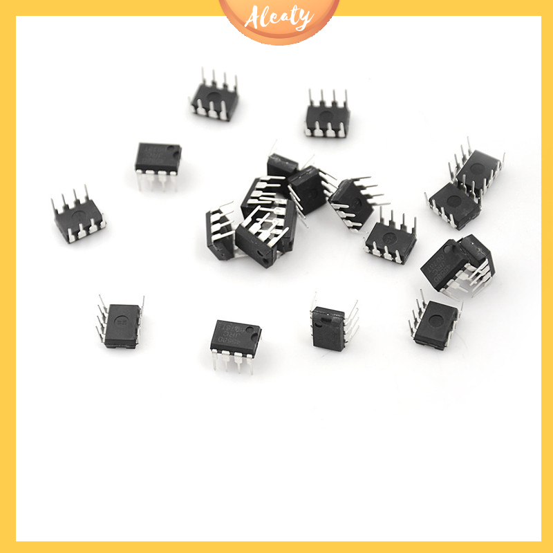 Aleaty💝 20 chiếc ic jrc4558d 4558d dip8 op amp dip8