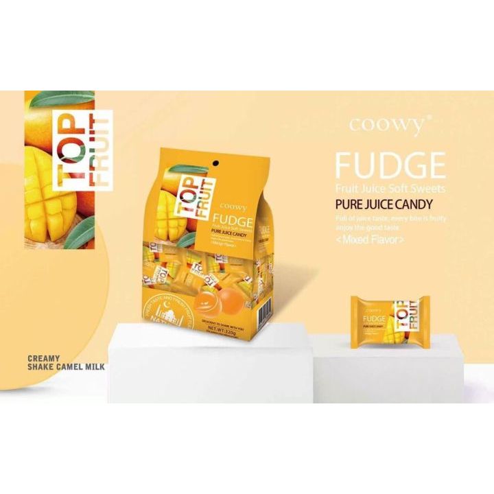 [Hcm] [ĂN LÀ GHIỀN] Gói Kẹo dẻo trái cây TOP FRUIT COOWY