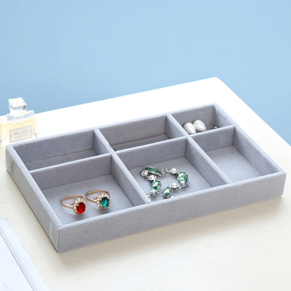 PULLBEAR Packaging 1Pc Gift Box Holder Display Tray Case Jewelry Case Jewelry Display Storage Box Organizer