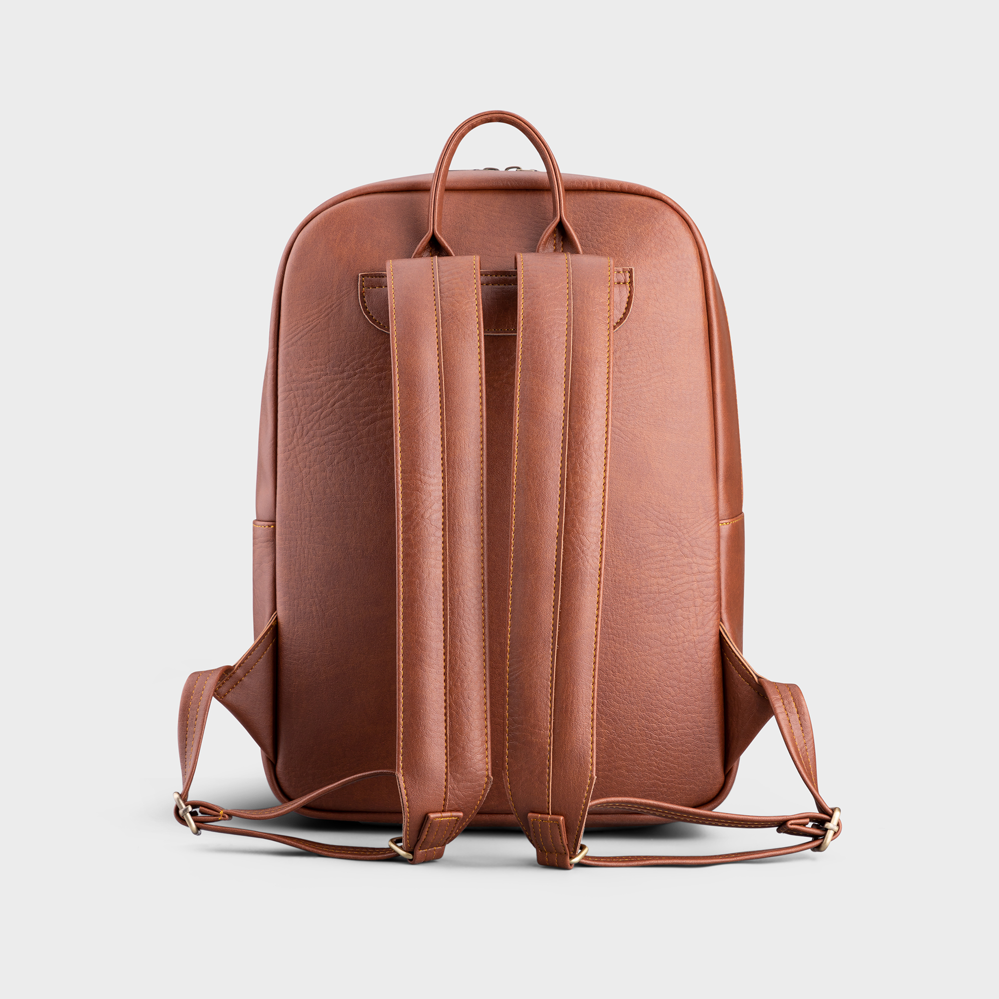 Lata Backpack (Large-Sized Men's Office Fashion - Leather Backpack Bal63)