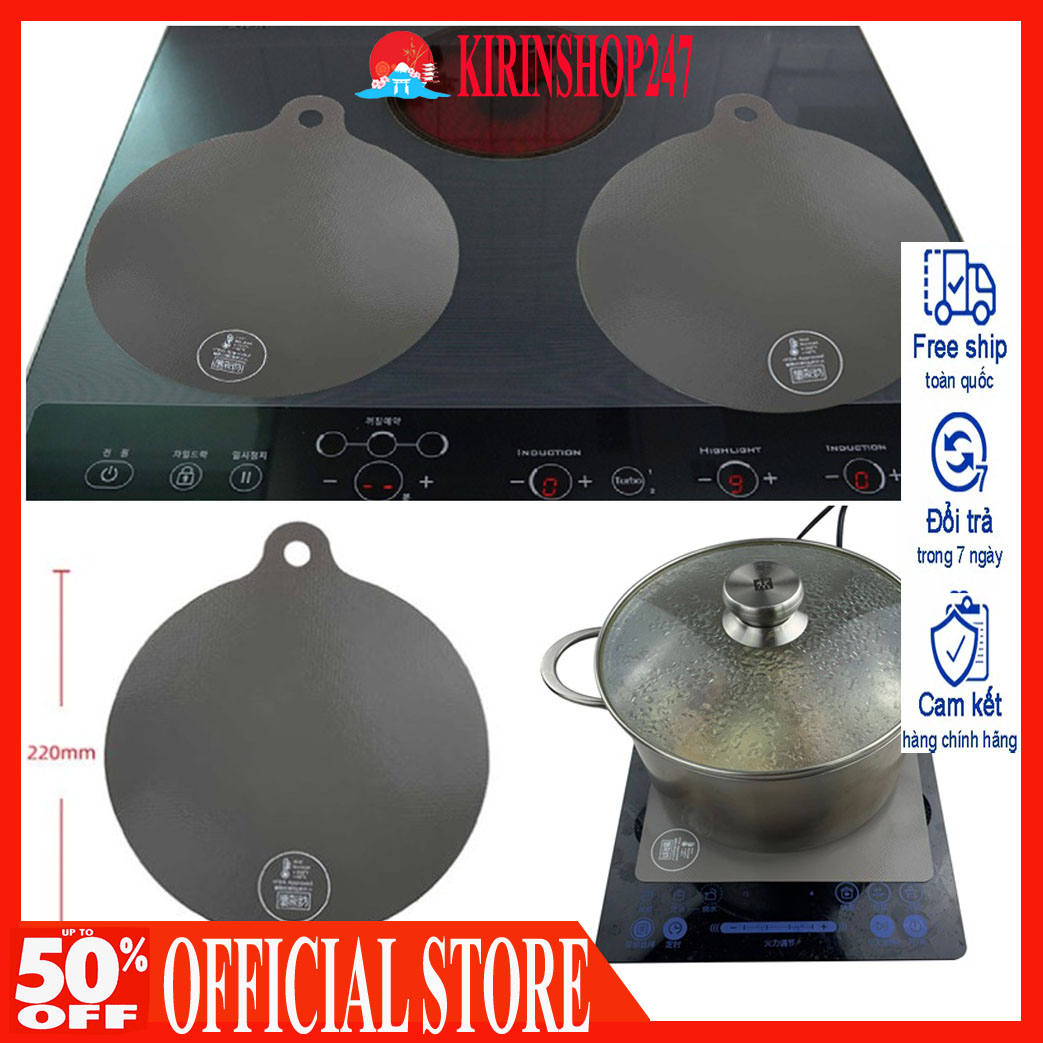 Miếng lót bếp từ silicon chống trầy xước mặt bếp