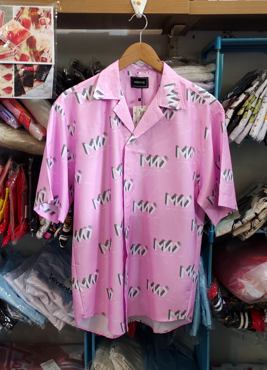 Áo sơ mi mende logo MN (nam & nữ)