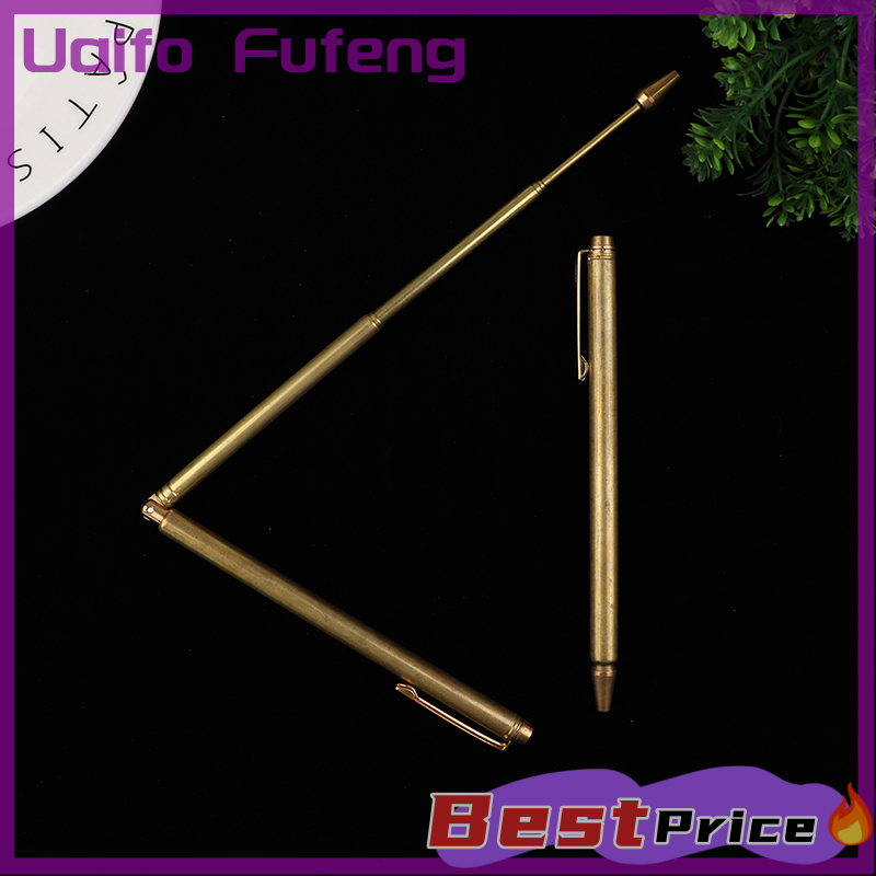 Uaifo 2 cái cảm xạ que đồng công cụ máy dò nước Dụng cụ đo dễ dàng mang theo