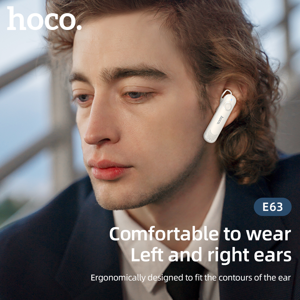 【Mới】hoco Tai Nghe Bluetooth Mini 5.0 E63 Thông Dụng Tiện Dụng Chính Hãng Tai Nghe Có Micrô