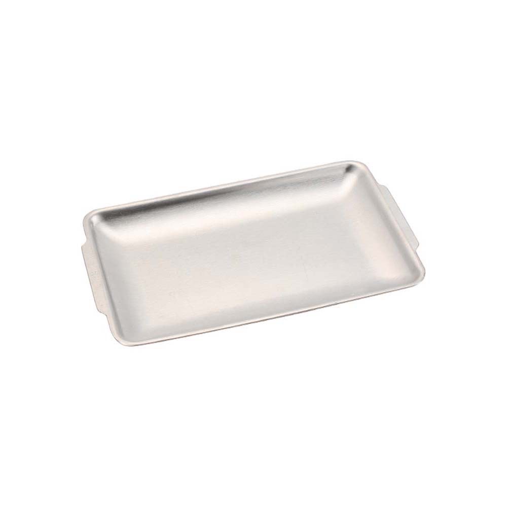 Industrial grade stainless steel rectangular coffee/tea tray