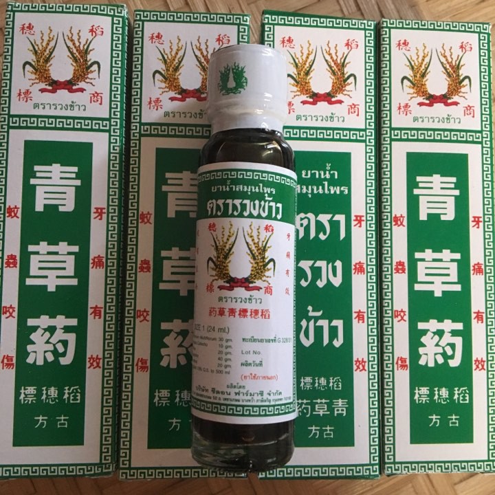 [HCM]Dầu bông lúa minyak thái lan 24ml