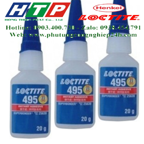 Hướng dẫn sử dụng keo loctite 495 - 20gr