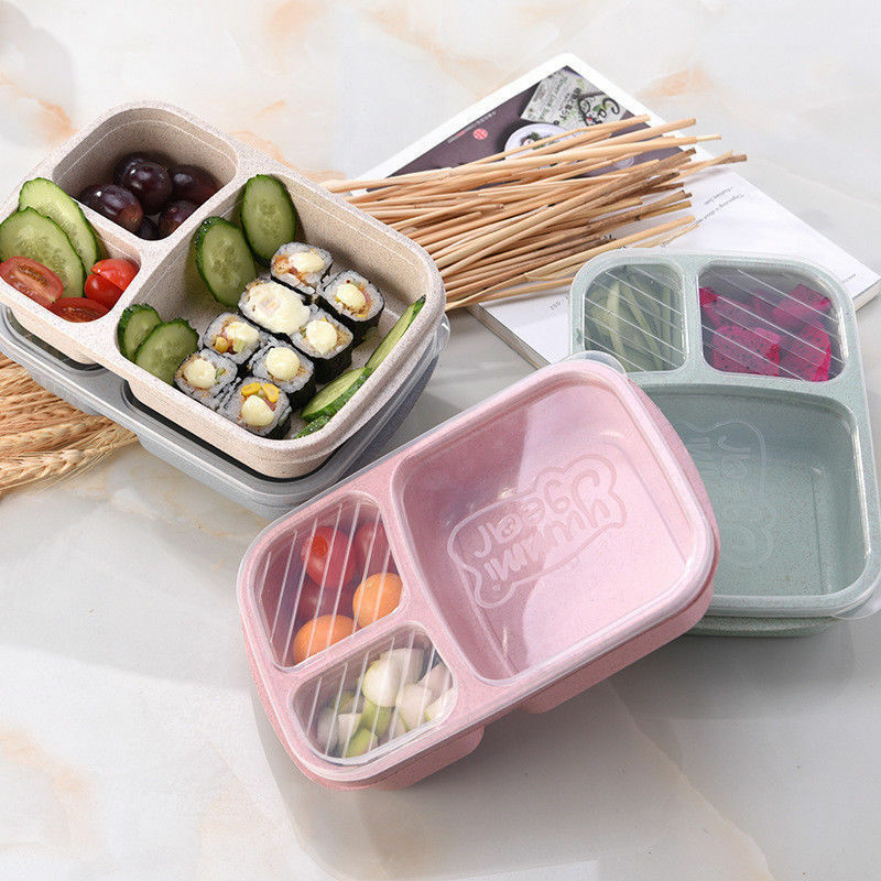 【yuliang shopping mall】Box LeakProof Utensils Lunch Picnic SuShi Food