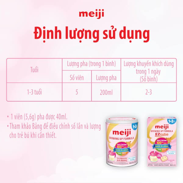 Sữa Bột Meiji Nhập Khẩu Số 1 Lon 800g