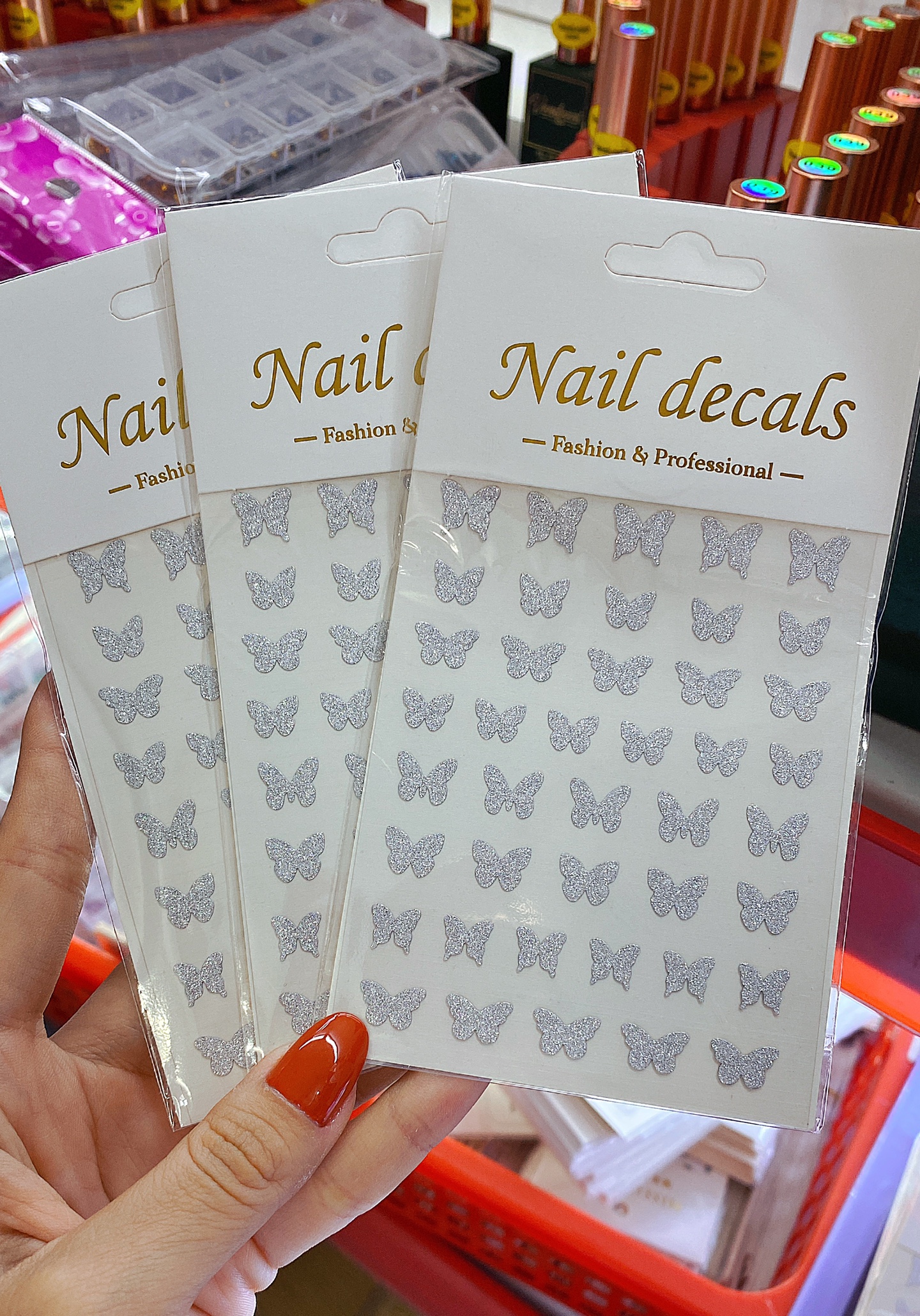 Hình dán Sticker trang trí móng tay - Mini Nails