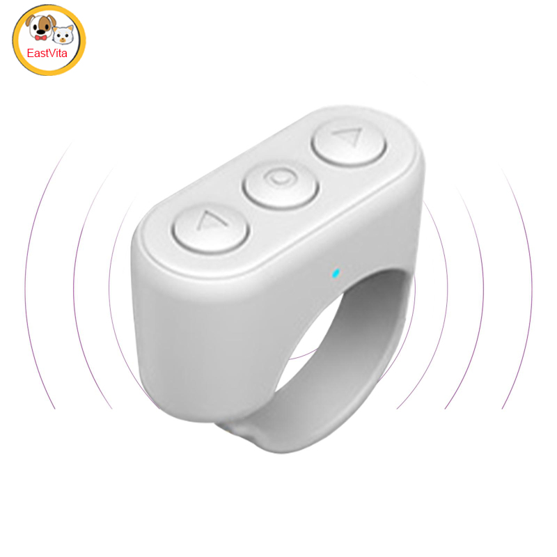 Bluetooth-compatible Remote Control Page Turner Compatible For Tik Tok Mobile Phone Remote Shutter Selfie Button