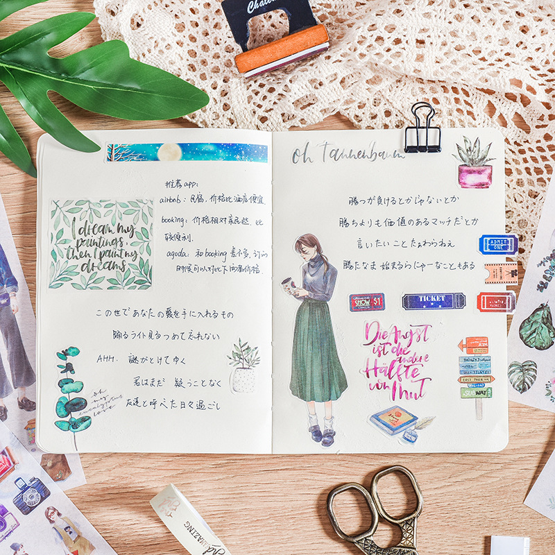 %E3%80%90Hottest%20Trends%E3%80%913Pcs/Set%20Cartoon%20Beautiful%20Flowers%20Green%20Leaves%20Animal%20Food%20DIY%20Diary%20Lab%20Decor%20Stickers%20Scrapbook%20Cute%20Stationery%20Supplies%20-%20Image%205