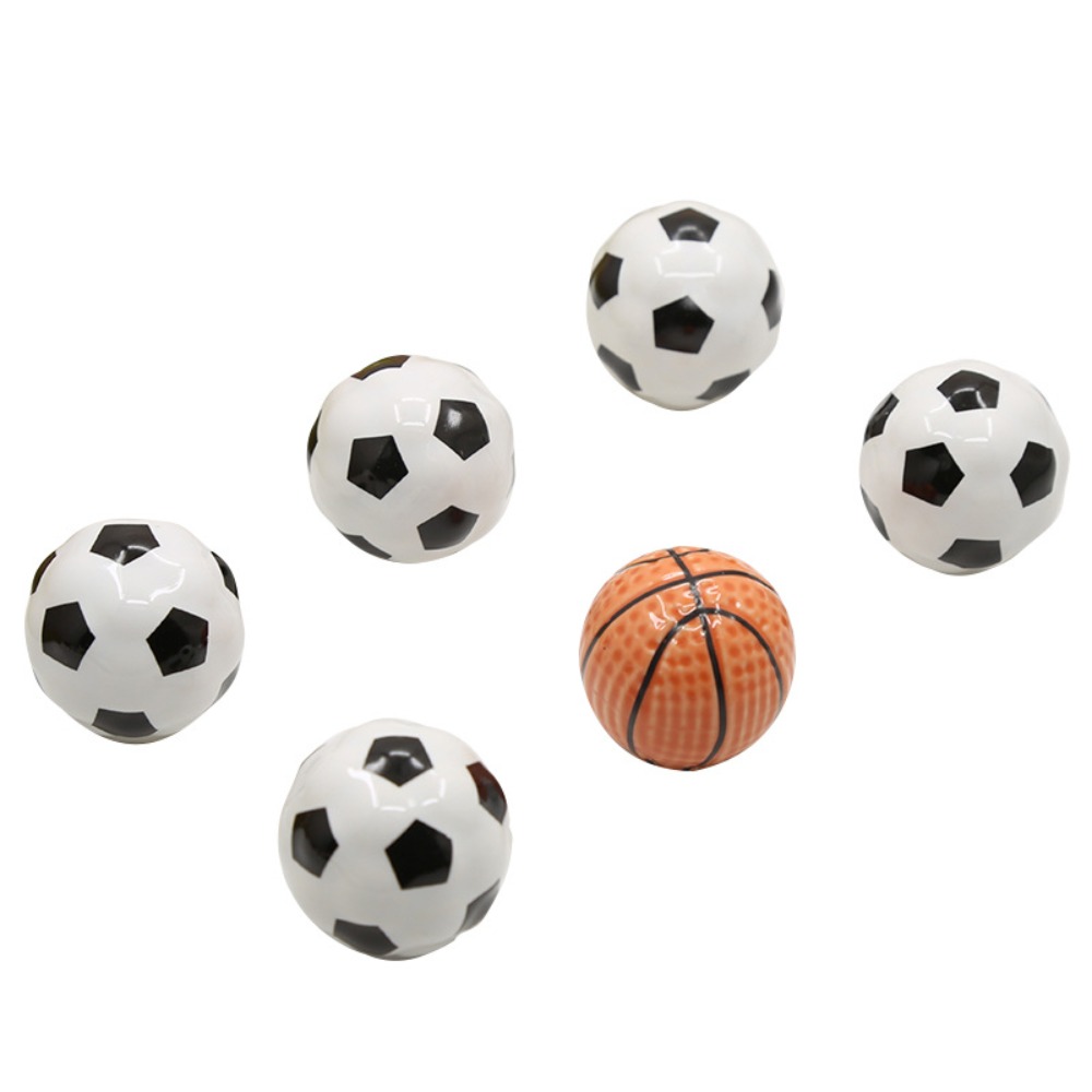 Creative Single Hole Basketball Door Handle Ceramic Pull Handles ...