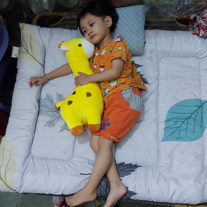 HƯƠU CAO CỔ NHỒI BÔNG CAO 50CM