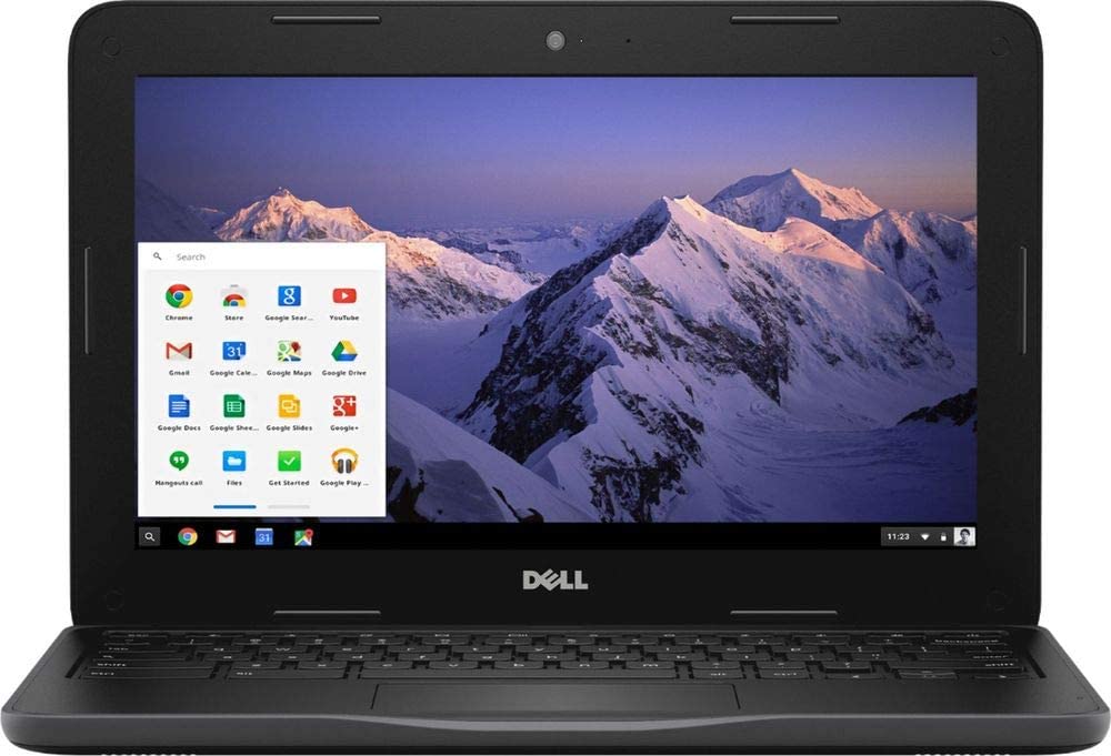 DELL Chromebook 11 3180 Laptop - Intel Celeron® Processor N3060, 4GB DDR3L RAM, 16GB SSD, 11.6" HD LED Display, WebCam, ChromeOS. 