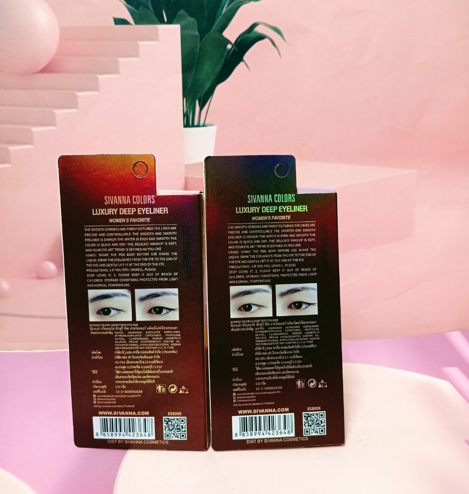 Kẻ mắt nước SIVANNA Luxury Deep Eyeliner thái lan