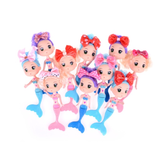Búp bê nàng tiên cá chibi đồ chơi cho bé