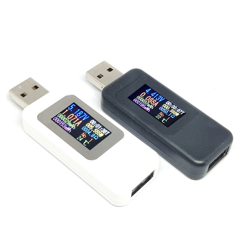 10 in 1 USB Tester DC Digital Voltmeter Amperimetro Current Voltage Meter Amp Volt Ammeter Detector Power Bank Charger Indicator