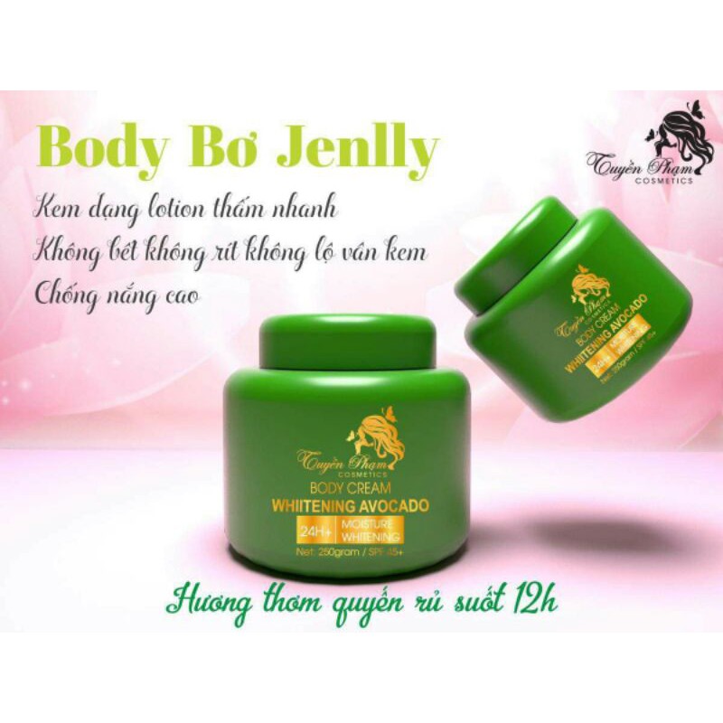 KEM BODY BƠ JENLLY CAO CẤP