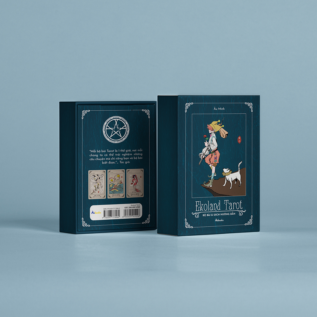 Fahasa - Boxset Ekoland Tarot (Bộ Bài + Sách Hướng Dẫn)