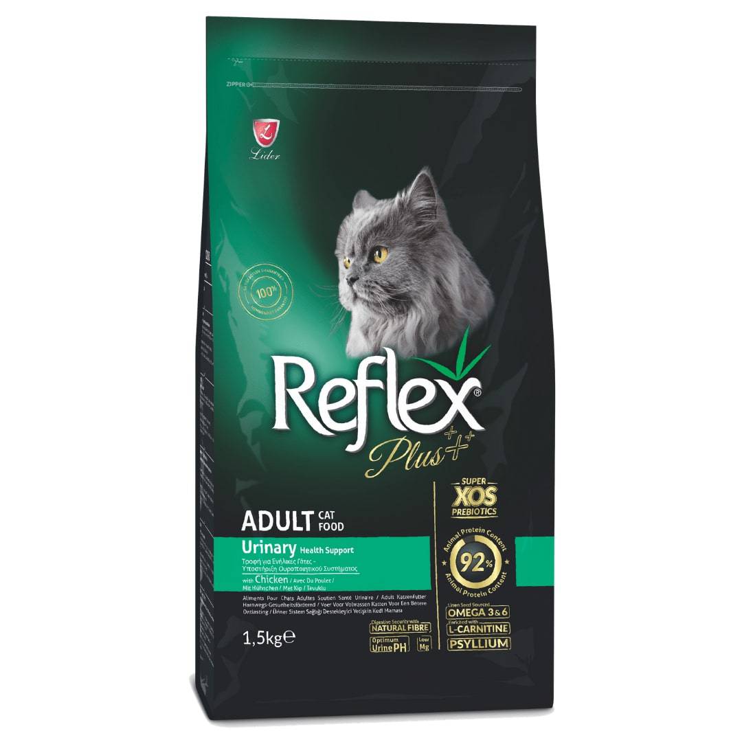 Hạt Reflex Plus cho mèo các loại túi 1,5kg