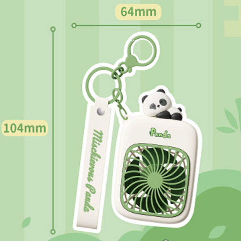 SADA Keychain handheld small fan convenient mini small usb charging cute pink fan