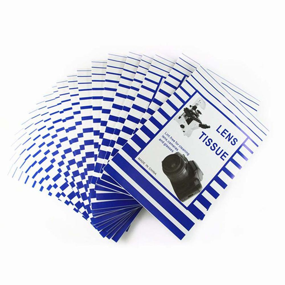 DFVDS Cleaning Tool Digital Camera White Dust-free Camera Cleaning Kit For Screen Camera Lens Tissue Wipes Booklet Camera Filter Tissue Lens Cleaning Paper