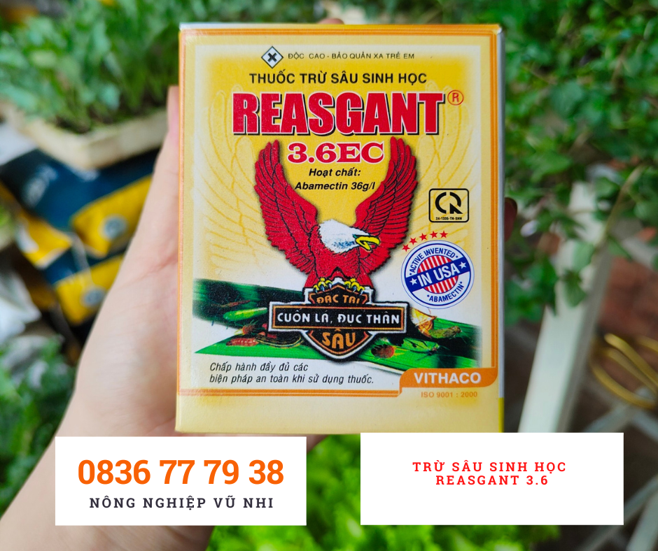 Trừ sâu sinh học Reasgant 3.6