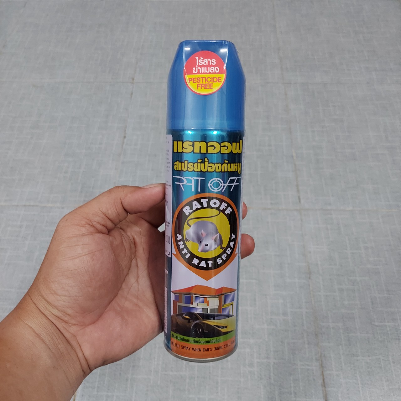 Bình xịt đuổi chuột thái lan 200ml chai xanh