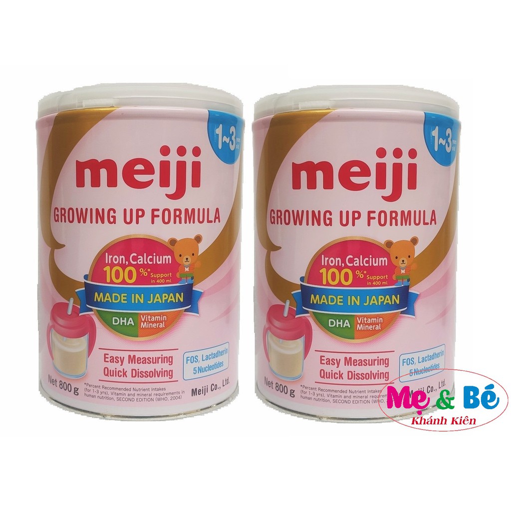 Combo 2 Hộp Sữa Meiji số 3 800g Nhập khẩu (date mới)