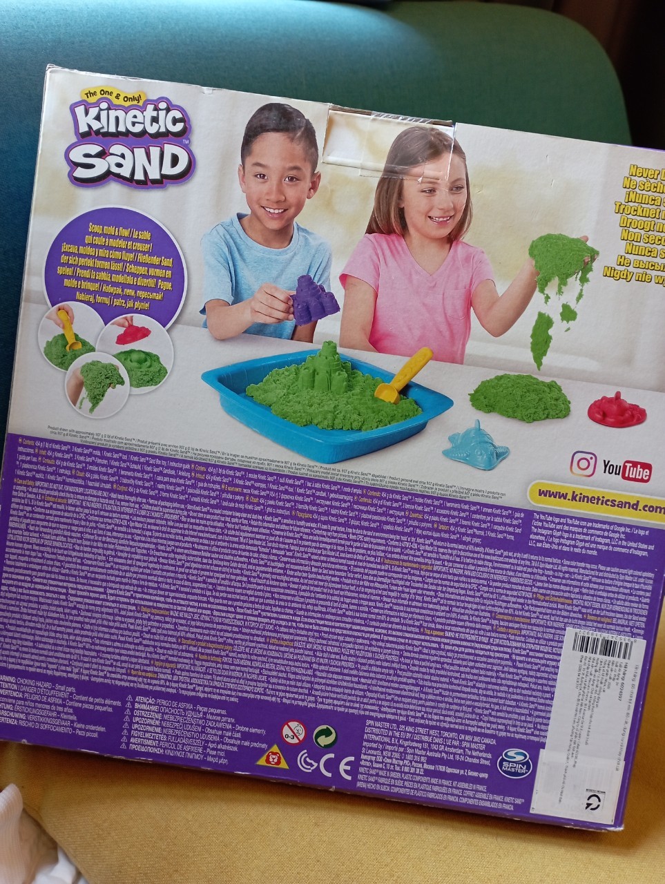 Kinetic Sand - Bộ cát, Dụng cụ và Khay chơi cát (tặng kèm quà)