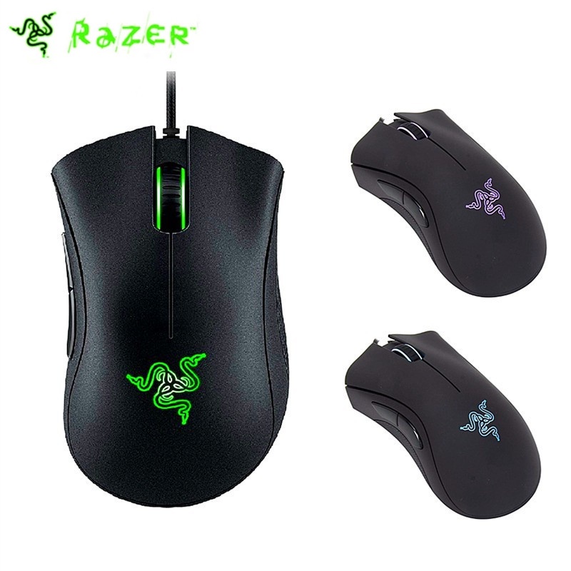 Chuột gaming razer quang học có dây, 6400 dpi