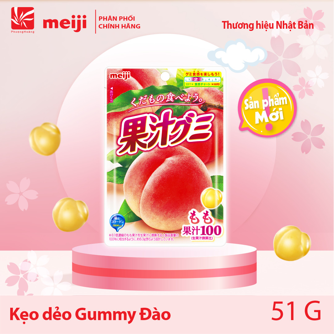 [ KẸO DẺO MEIJI NHẬT BẢN ] Gummy 54g