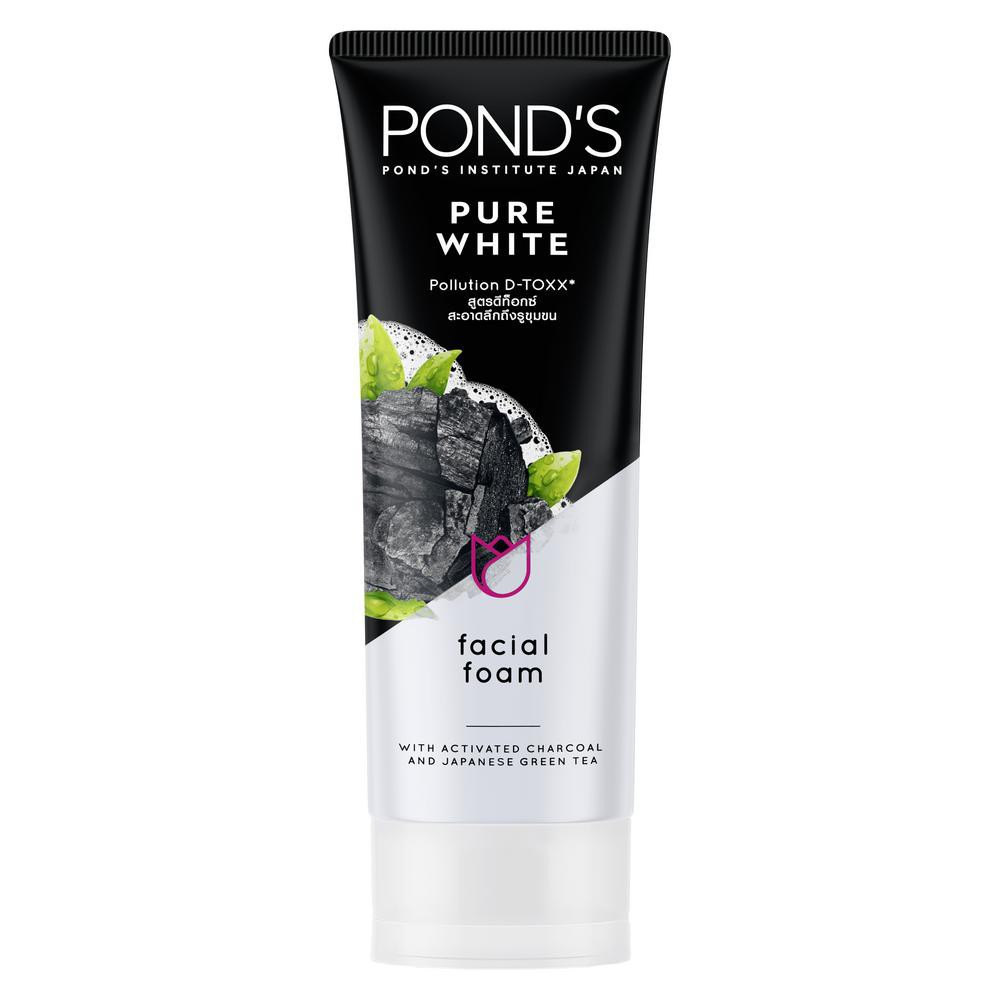 ponds white facial foam