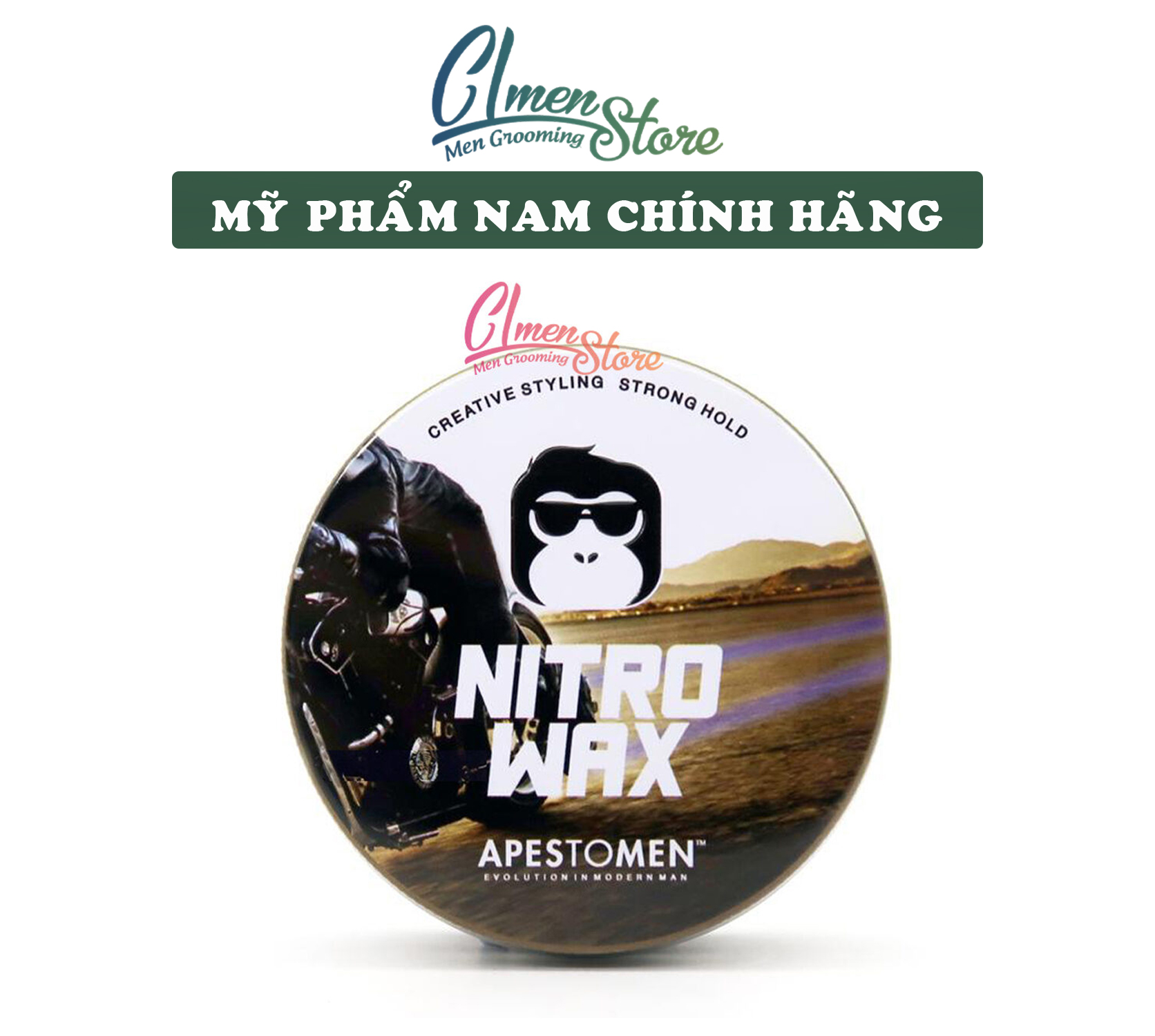Sáp vuốt tóc Nitro Wax - Apestomen | Tạo kiểu tóc cho nam