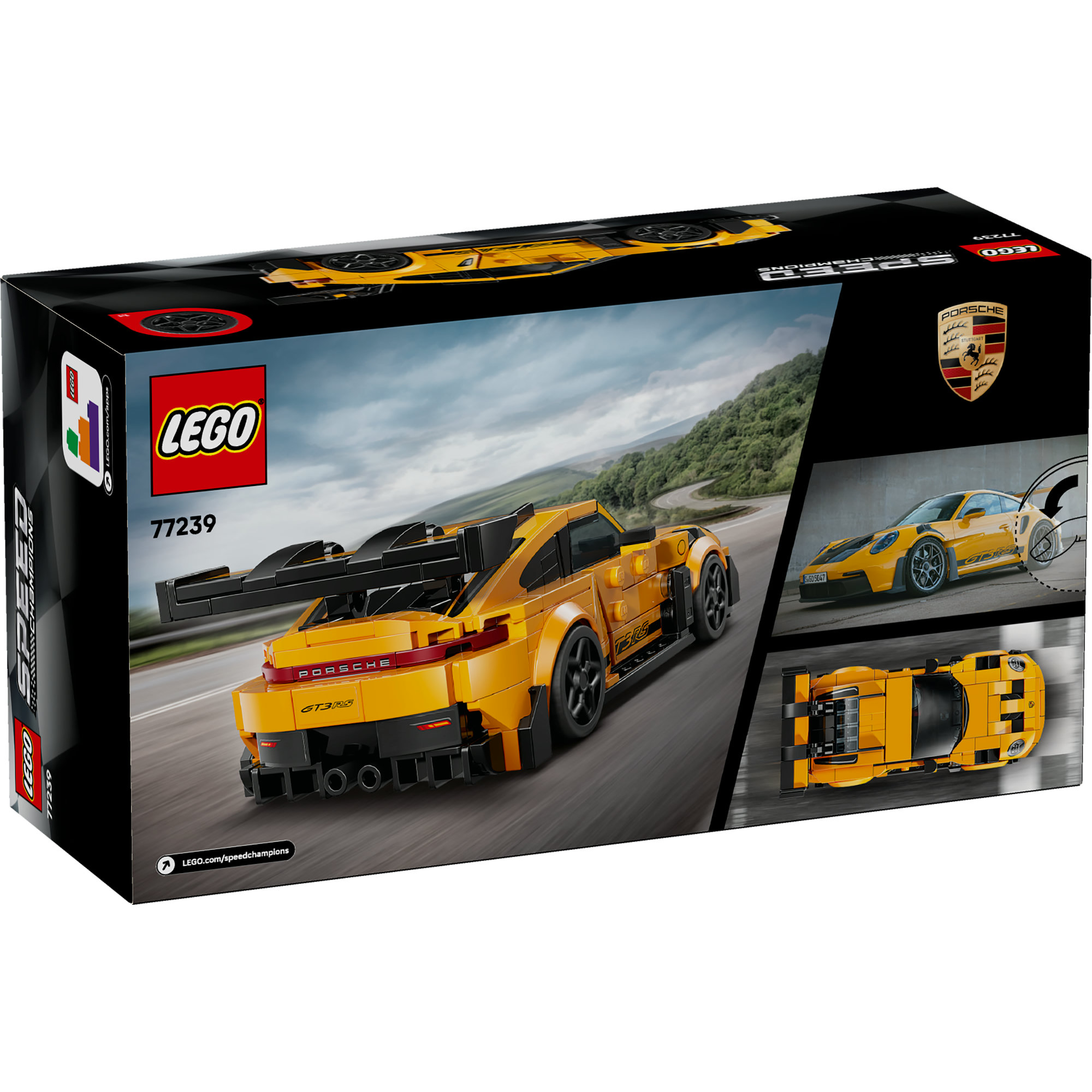 LEGO Speed Champions 77239 Porsche 911 GT3 RS Super Car (348