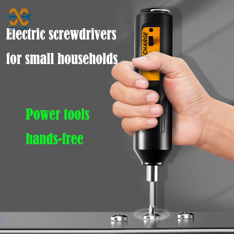 Electric Screwdriver Household Rechargeable Mini Hand Drill Small Impact Driver Lithium Tool Set
