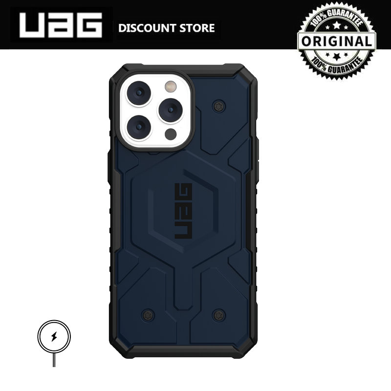 Original UAG Pathfinder Series with MagSafe Phone Case for iPhone 14 Pro Max / iPhone 13 / 12 Plus