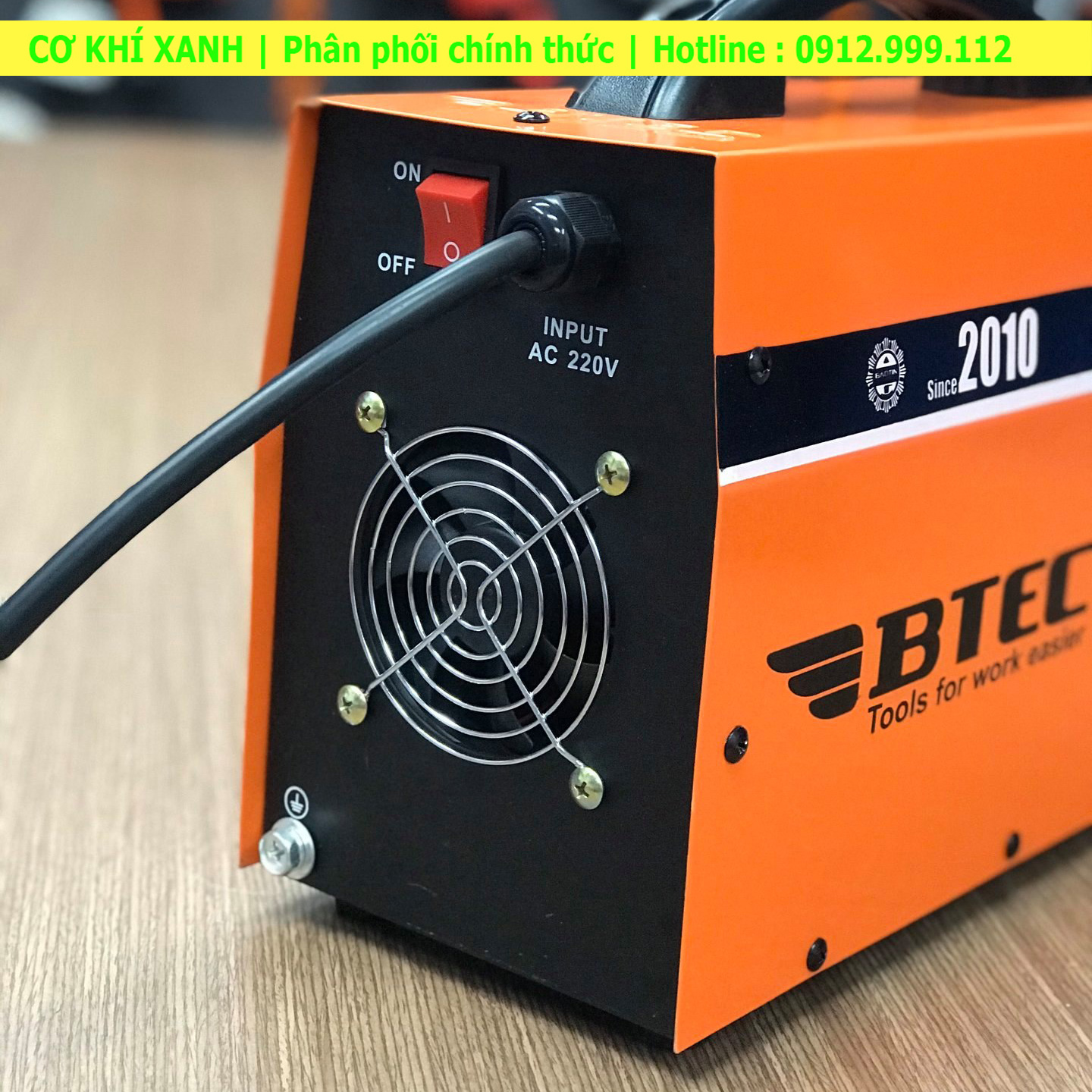Máy hàn điện tử Btec MMA-200 xác lớn