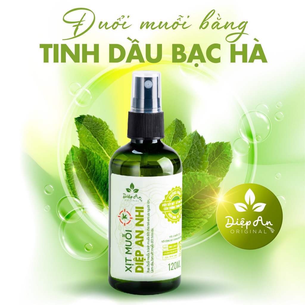 Xịt muỗi Diệp An Nhi (120ml) đuổi muỗi và côn trùng, làm dịu vết muỗi đốt, an toàn cho trẻ từ 3 tháng tuổi Bebi123shop | Lazada.vn