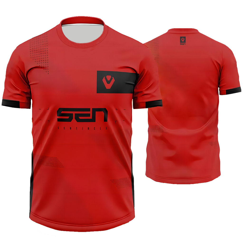 New FashionTeam Sentinels Valorant Jersey For Men Fans T-Shirt Fashion ...