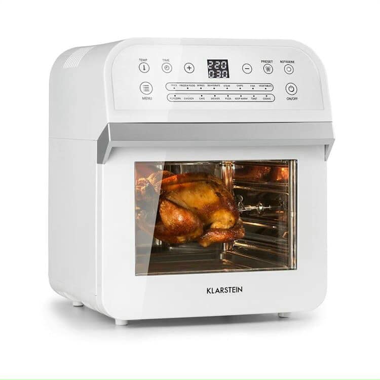 Air fryer oil 12L klarstein aerovital cube