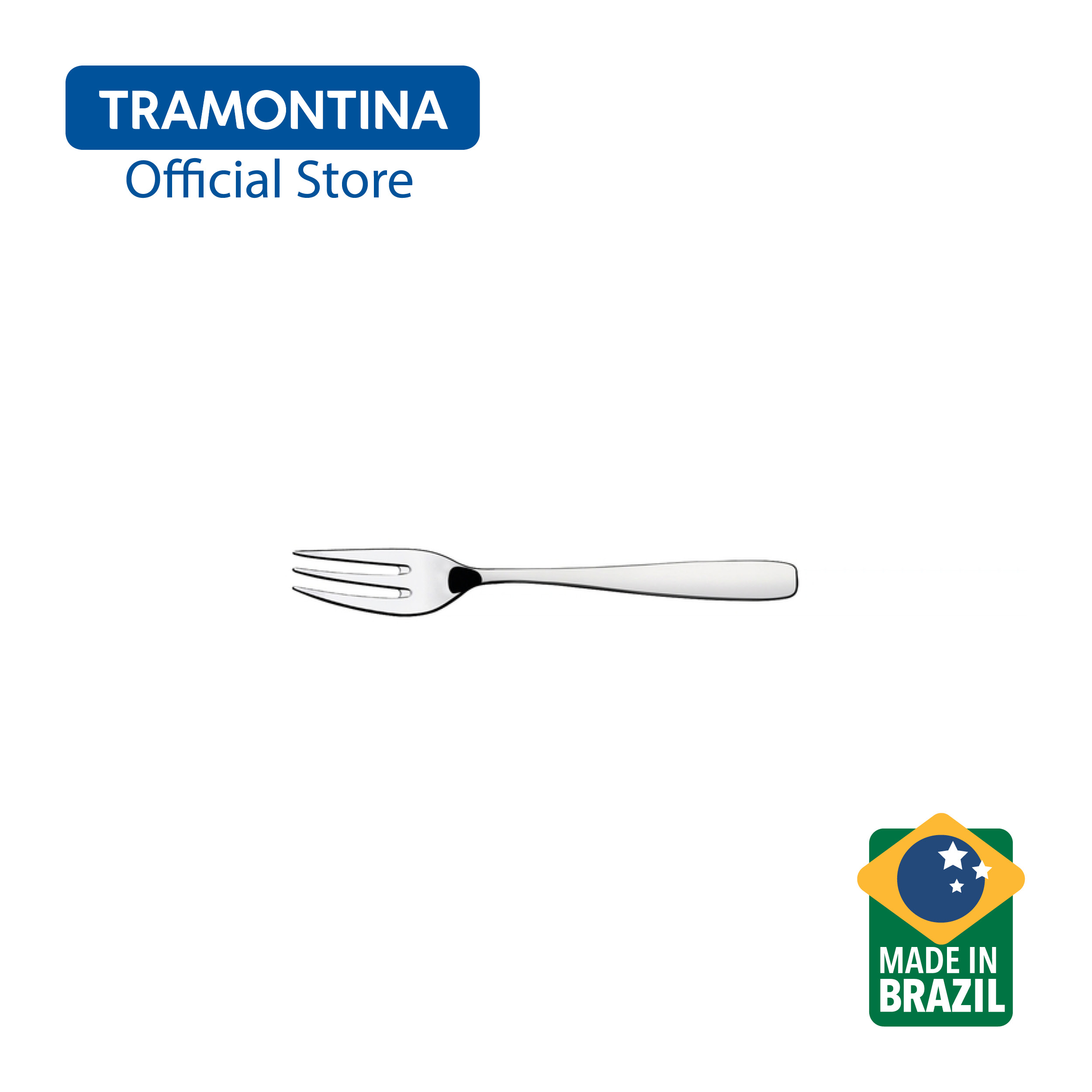 Tramontina 63960/147 Essential Stainless Steel Cake Forks 